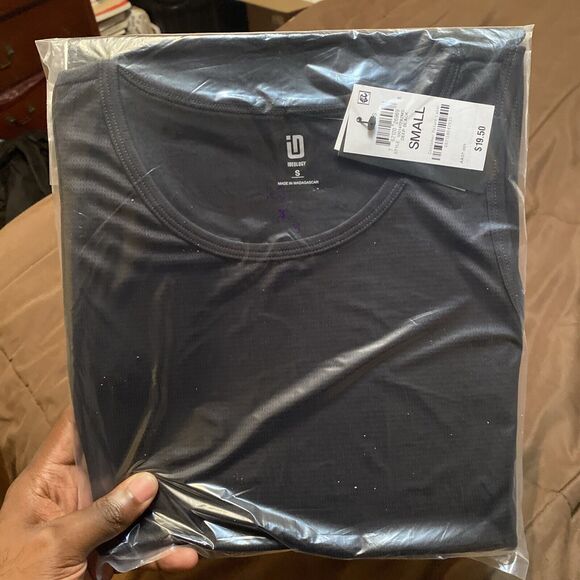 Ideology Performance Birdseye Mesh BLACK SMALL Athletic Women's Tank Top NWT - Picture 4 of 4